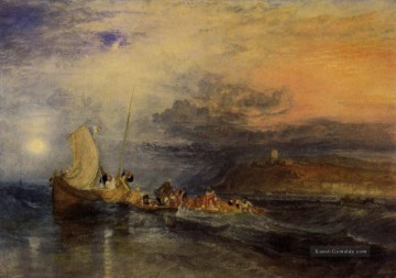 Folkestone aus dem Meer romantische Turner Ölgemälde